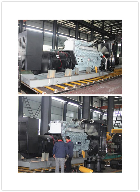 1600KW日本三菱配马拉松发电机组投入生产
